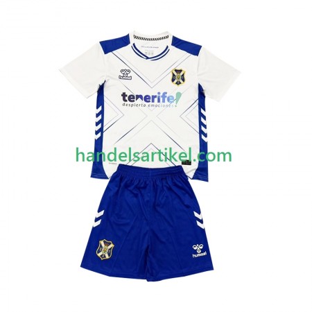 CD Tenerife Kinder Heim Trikotsatz 2025/26 Kurzarm